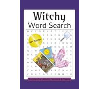 Witchy Word Search Puzzle Book: Word Searches with Easy to Read Print about Astrology, Tarot, Crystals and more | 6x9 Inches, 110 Pages | 50+ Puzzles ... | Gift for Vacations, Holidays & Free Time