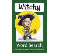Witchy Word Search Puzzle Book: Word Searches With Easy To Read Print About Witches, Spells, Potions And More! | 6x9 inches, 110 pages, 55 puzzles | Gift for Holidays, Vacation & Birthdays