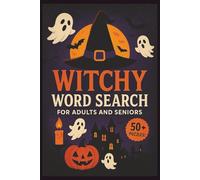 Witchy Word Search: Word Searches With Easy to Read Print about Halloween, Spooky, Insideghosts and More | 6x9 inches,110 pages | 50+ Puzzles... Gift ... Free Times (Halloween Word Search Collection)