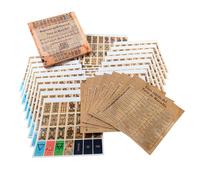 WitchyCauldron Pegatinas de Marsella Tarot para Diario - Basadas en la Baraja de Tarot, Incluye 7 Hojas de Ayuda - Diseños Auténticos de Tarot de Marsella para Amantes de la Estética Mística