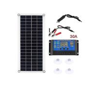 (with 30A Controller) 1000W Solar Panel Kit 12V With 10A To 60A Charge Controller For RV Car Phone And Outdoor Charging Complete System