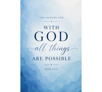 With God All Things Are Possible: Christian Lined Notebook