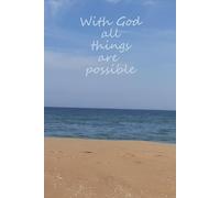 With God all things are possible Composition Notebook