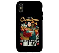 with Grandma, Every Day is a Holiday Carcasa para iPhone X/XS