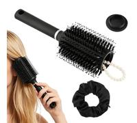 with Hair Tie Secret Hair Brush for Home Travel Car Keys Jewelry Airplane