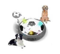 (With Light - Music)New 2024 Active Gliding Disc Dog Toy: Interactive, Motion-Activated for Boredom & Exercise, Automatic Gliding for Dogs