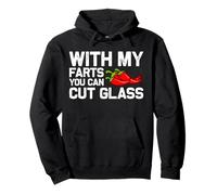 With my farts you can cut glass pedos muñecos pedos pedos Sudadera con Capucha