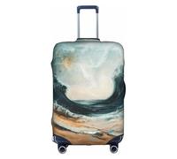 Within The Tides - Funda elástica para maleta, resistente a los arañazos, funda de viaje, color blanco, blanco, S