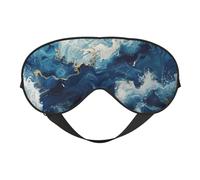 Within The Tides - Máscara de ojos suave con estampado ligero, ayuda al sueño, transpirable, opaca, viajes, siesta, yoga, meditación