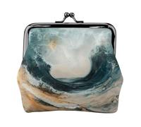 Within The Tides - Monedero para mujer, monedero pequeño con cierre de beso, para monedas, tarjetas, objetos pequeños