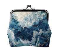 Within The Tides - Monedero portátil de piel de fibra para mujer, Black, Talla única, Bolsa para monedas