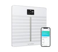 Withings Body Cardio: báscula inteligente con Wi-Fi con análisis de composición corporal, monitoreo de la salud cardíaca, edad vascular, IMC, grasa, masa muscular y ósea,% de agua - Blanca