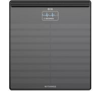 WITHINGS Body Scan - Báscula wi-fi conectada para mejorar su salud, báscula de medidor de impedancia, análisis de composición corporal, grasa corporal, masa muscular, masa de agua, electrocardiograma.