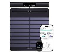 Withings BodyScan 2 | Báscula Corporal 12 Electrodos, ECG, 60+ Métricas | Estación de Longevidad, Báscula Analizadora Premium, Precisión Grado Profesional, Aviso de Presión, SpO2, Wi-Fi