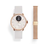 Withings Bundle ScanWatch 2 + Pulsera de Metal Rosa Dorado - Reloj Inteligente de Salud cardíaca para H&M, ECG, SpO2, Control de la Temperatura, del sueño, Ciclo, autonomía de 35 días, iOS y Android