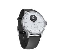 Withings ScanWatch, Reloj inteligente híbrido con ECG, tensiometro y oximetro, Smart watch digital con gps, control del sueño y seguimiento de la actividad, autonomía de hasta 30 días, Blanco, 42mm