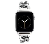 Withit Anne Klein Pulsera de cadena de moda para Apple Watch Correa de repuesto ajustable y segura para Apple Watch que se adapta a la mayora de