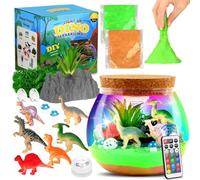 Withosent DIY Dinosaurio Luz Nocturna Infantil, Lámpara Manualidades con Control Remoto, Kit Manualidades Niños y Niñas, Juguetes Dinosaurios para 3-8 Años