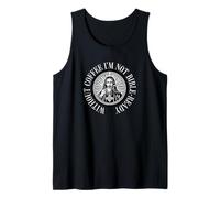 Without Coffee I'm Not Bible-Ready Café Iglesia con Texto en alemán Camiseta sin Mangas