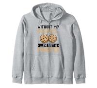 Without My Cookies I'm Just A Monster Sudadera con Capucha