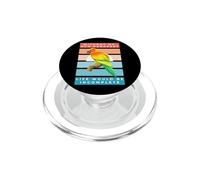 Without My Sun Parakeet Life Would Be Incomplete PopSockets PopGrip para MagSafe