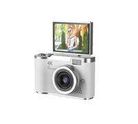 (without TF card, Black) Portable Camera FHD 48MP 4K Digital Camera with 8X Zoom with Flip Screen