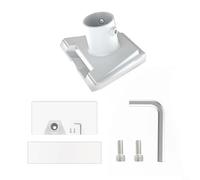 Withtalentto 1 paquete de adaptadores de tubería para Starlink Gen 3 Pole Mount Plastic Round Tube Adapter Set de montaje para Starlink Gen 3