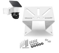 WiTi Soporte de esquina de metal para eufy soloCam s340, amplía el rango de visión en 270° en las esquinas de la pared exterior, soporte resistente a la corrosión para cámara PTZ, adecuado para