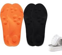 WitmAn Plantillas ortopédicas revolucionarias, Plantillas ultracómodas, Plantillas ortopédicas con Espuma viscoelástica 4D precisas, Transpirables y con absorción de Impactos (2PCS-A,39-40)