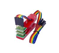 WitMotion Dispositivo de combustión de prueba, prueba de escritura y depuración, 1 x 6P 2,54 mm, banco de pruebas de PCB de paso de 2,54 mm, programa de descarga de depuración y escritura de pines de