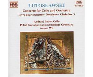 Witold Lutoslaw Lutoslawski: Concerto for Cello and Orche (CD) (Importación USA)
