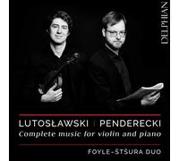 Witold Lutoslaws Lutoslawski/Penderecki: Complete Music for Violin and Pia (CD)
