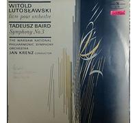 Witold Lutoslawski - Livre Pour Orchestre / Symphony No.3