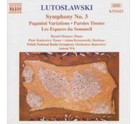 Witold Lutoslawski Lutoslawski: Symphony No. 3 (CD) Album (Importación USA)