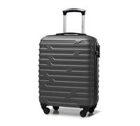 WITTCHEN A-Line II Valigia da Cabina a Mano bagaglio Trolley da imbarco rigida in ABS di Alta qualità e Robusta Grafite Ryanair/Vueling/Iberia Express/Air Europa