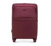 WITTCHEN Axis | L 76x51x27 cm | Maleta XL | Materiales Mixtos Resistentes, Compartimento con Cremallera, Seguridad TSA, asa telescópica, Desplazamiento fácil | Burdeos