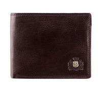 WITTCHEN Billetera | Color: Marrón | Material: Cuero de Grano | Tamaño: 12.5 x 10 CM | Orientación: Horizontalmente | Colección: Da Vinci | 39-1-040-3
