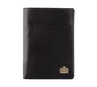 WITTCHEN Billetera | Color: Negro | Material: Cuero de Grano | Tamaño: 9.5 x 13 CM | Orientación: Vertical | Colección: Arizona | 10-1-020-1