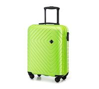 WITTCHEN Cabin Trolley Maleta de Mano con Ruedas Trolley pequeño Maleta rígida ABS con 4 Ruedas Spinner Cerradura de combinación Asa telescópica Cube Line Lima