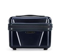 WITTCHEN Maleta de Viaje, Equipaje de Mano, Equipaje de Cabina, Maleta rígida de policarbonato, con 4 Ruedas gemelas, Cerradura de combinación, Mango telescópico Explorer Line, Azul Oscuro,
