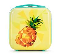 WITTCHEN Neceser de Viaje Estuche de Viaje Equipaje de Mano Maletín de Cabina Maleta ABS con Revestimiento de policarbonato Neceser rígido Young Line Amarillo