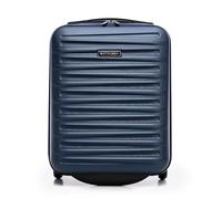 WITTCHEN Skyspeed Line Maleta de Cabina Libre a Bordo Equipaje de Cabina Maleta pequeña Maleta rígida ABS asa telescópica 2 Ruedas Pata Inferior Azul Marino Ryanair/Vueling/Iberia/easyJet