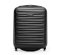 WITTCHEN Skyspeed Line Maleta de Cabina Libre a Bordo Equipaje de Cabina Maleta pequeña Maleta rígida ABS asa telescópica 2 Ruedas Pata Inferior Negro Ryanair/Vueling/Iberia/easyJet
