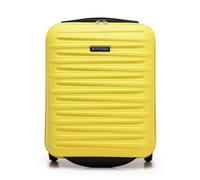 WITTCHEN Skyspeed Line Maleta de Cabina Libre a Bordo Equipaje de Cabina Maleta pequeña Maleta rígida ABS asa telescópica 2 Ruedas Pata Inferior Amarillo Ryanair/Vueling/Iberia/easyJet