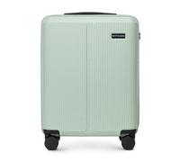 WITTCHEN Stripes Line Maleta de Cabina 55 × 39 × 20 cm (M), 36l, Carcasa rígida ABS, 4 Ruedas giratorias 360° y candado de combinación | Mala de viagem cabine - Ryanair/Vueling - Color: Verde Menta