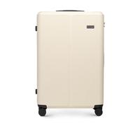 WITTCHEN Stripes Line Maleta Grande (XL) | 76,5 × 50 × 29 cm, 96l, Carcasa rígida ABS, 4 Ruedas giratorias 360° y candado de combinación | Trolley Grande tamaño XL - Ryanair/Vueling - Color: Crema