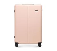 WITTCHEN Stripes Line Maleta Grande (XL) | 76,5 × 50 × 29 cm, 96l, Carcasa rígida ABS, 4 Ruedas giratorias 360° y candado de combinación | Trolley Grande tamaño XL - Color: Rosa empolvado