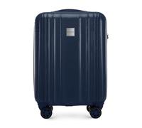WITTCHEN ULTIMO Line | 67x44x26 cm | Maleta Mediana Bolsa de Viaje | Equipaje Ligero Policarbonato Cerradura TSA Asa telescópica 4 Ruedas giratorias | Asa de Transporte | Azul Marino