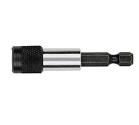 WITTE 26294 - Portapuntas magnético universal cambio rápido y muelle retenedor - Torx 1/4" / Largo 60 mm.