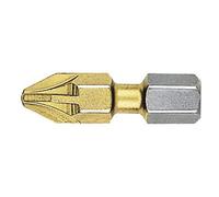 Witte 28446 - Punta de destornillador Bitflex de Nitruro de Titanio 1/4"Pz.2 x 25 mm